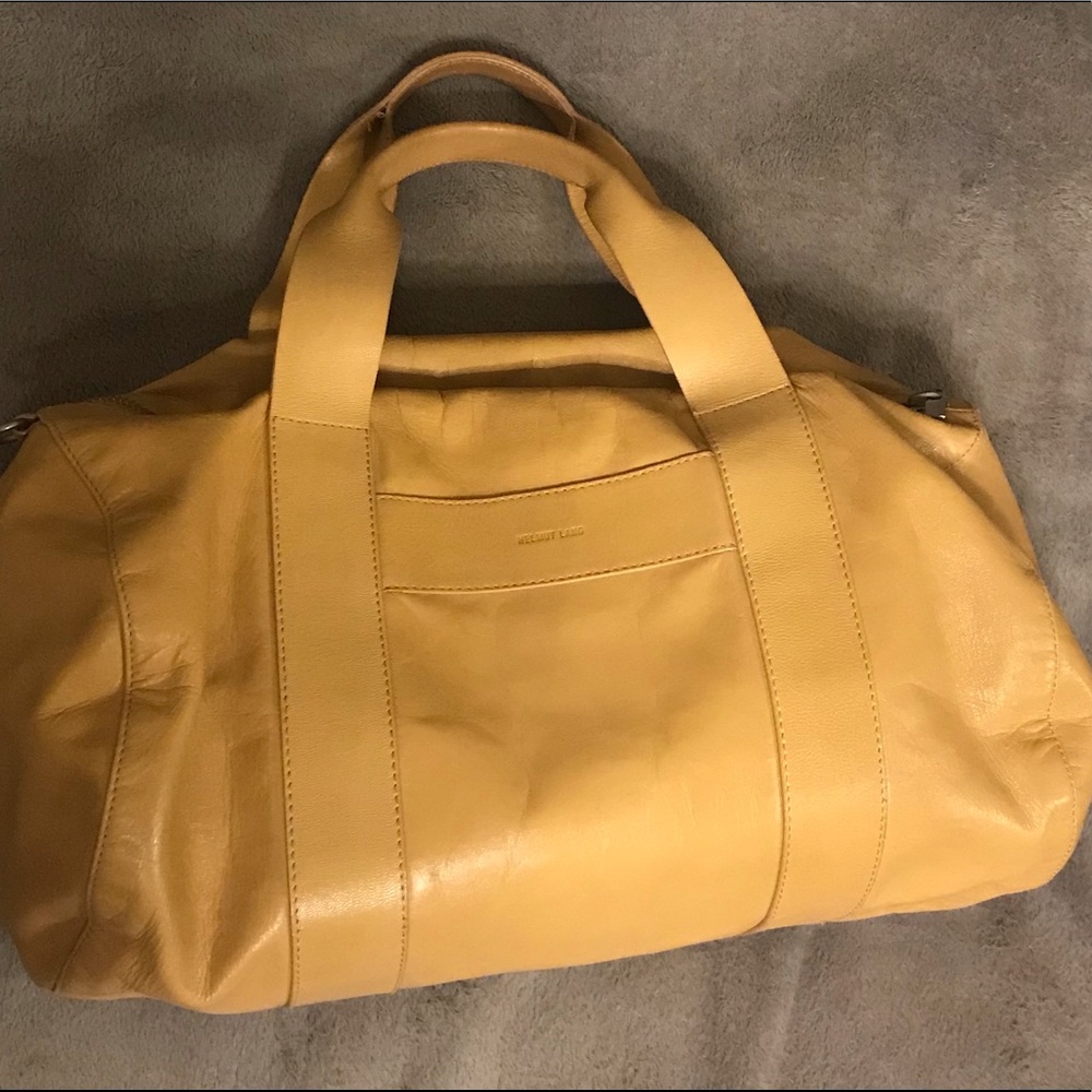 Vintage Helmut Lang Leather Satchel hand bag